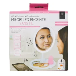 MIROIR LED LUMINEUX ENCEINTE CONNECTEE