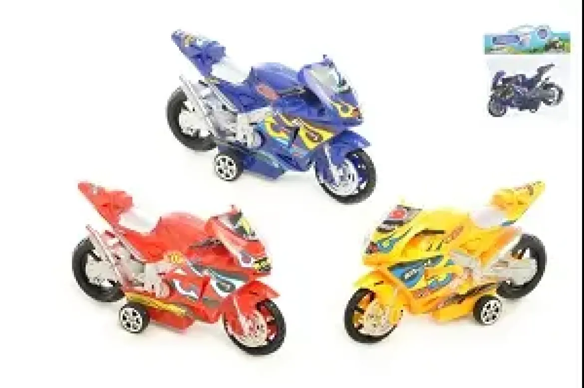 MOTO RETRO FRICTION 16 CM