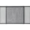 MOUSTIQUAIRE CADRE EXTENSIBLE 70X50CM GRIS TOILE GRISE