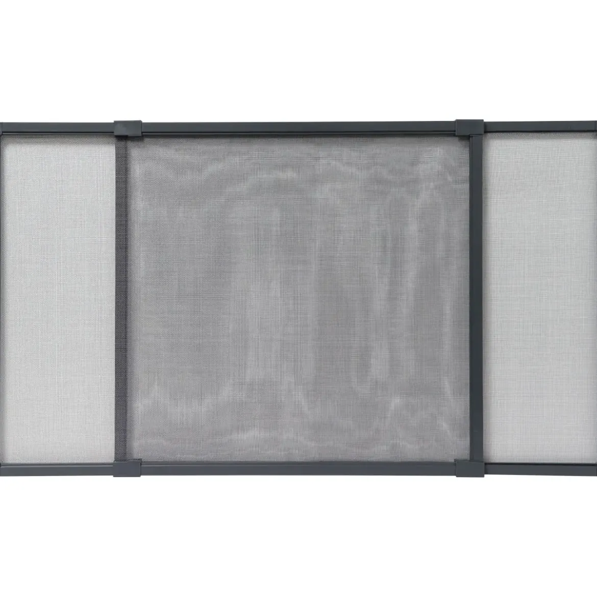 MOUSTIQUAIRE CADRE EXTENSIBLE 70X50CM GRIS TOILE GRISE