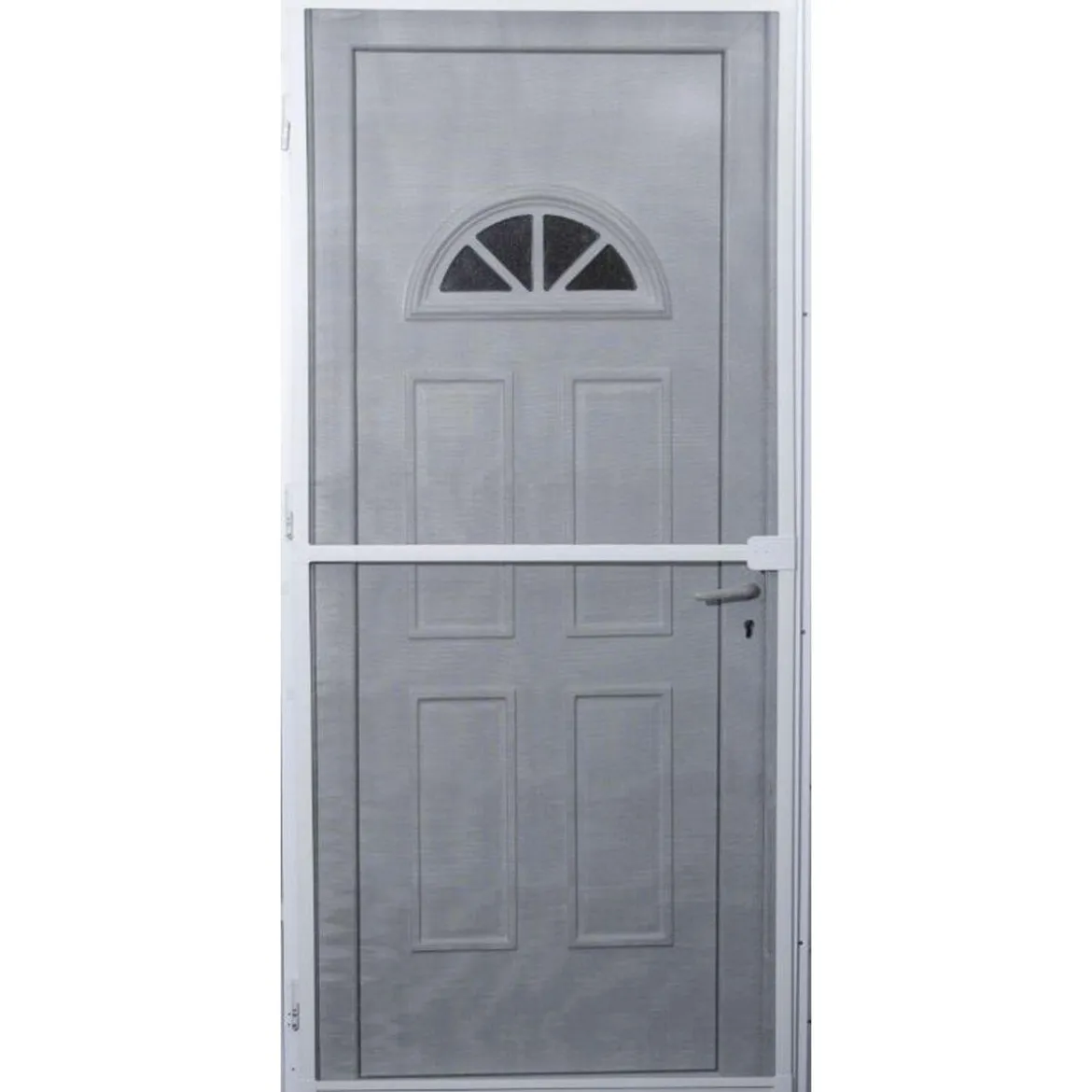 MOUSTIQUAIRE PORTE BATTANTE 100X220 CM NOIR