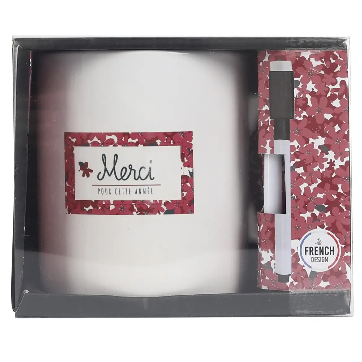 MUG XXL MERCI POUR CETTE ANNEE ET STYLO 80CL
