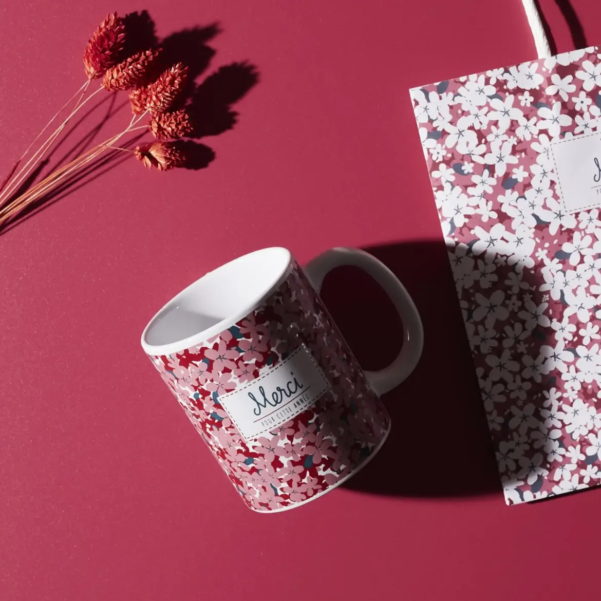 MUG MERCI POUR CETTE ANNEE 30CL