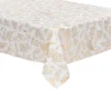 NAPPE ANTI TACHE BLANC OR 140X240CM