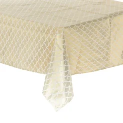 NAPPE ART DECO DORE 140X240CM