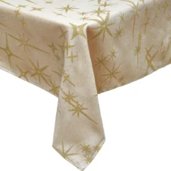 NAPPE CANEVA ETOILEE NATURE 140X240CM