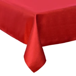 NAPPE PAILLETTE ROUGE 140X240CM