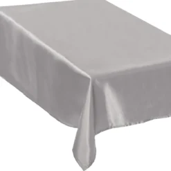 NAPPE SATIN ARGENT 140X360CM