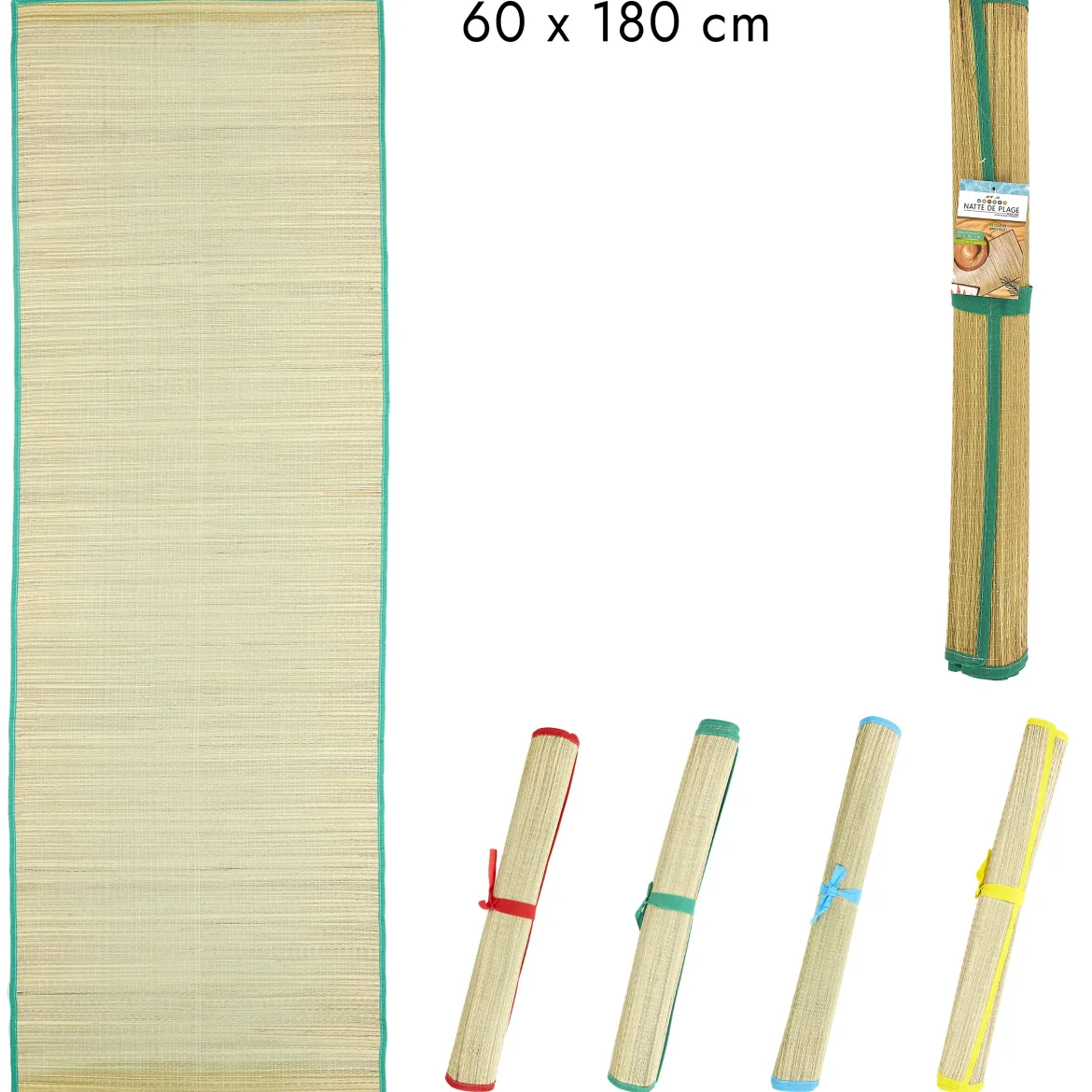 NATTE DE PLAGE 180X60CM