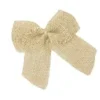 NOEUD JUTE DECO X2 PIECES SUR CARTE 13X12CM