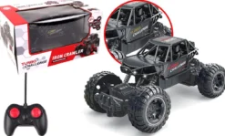 OFF ROAD IRON CRAWLER 21CM METAL LUMINEUSE 27 MHZ