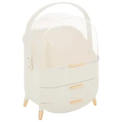 ORGANISEUR BULLE BEIGE GOLD ALBA