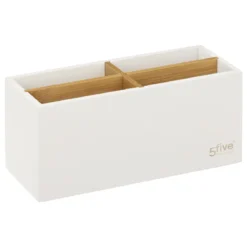 ORGANISEUR 4 COMPARTIMENTS BLANC NATUREO