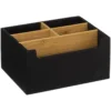ORGANISEUR 5 COMPARTIMENTS NOIR NATUREO