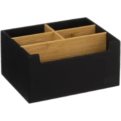 ORGANISEUR 5 COMPARTIMENTS NOIR NATUREO