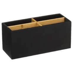ORGANISEUR 4 COMPARTIMENTS NOIR NATUREO