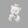 OURSON PRINCESSE EN RESINE