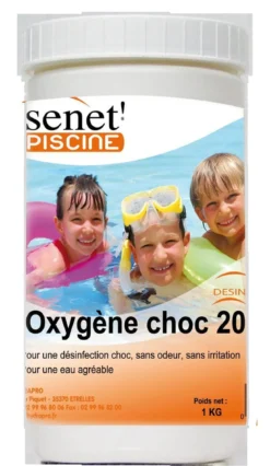OXYGENE ACTIF CHOC SPA ET PISCINE 1KG
