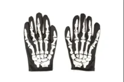 PAIRE DE GANTS EFFET SQUELETTE ENFANT
