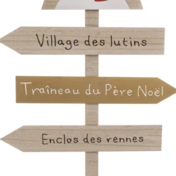 PANCARTE BOIS RENNE 120CM