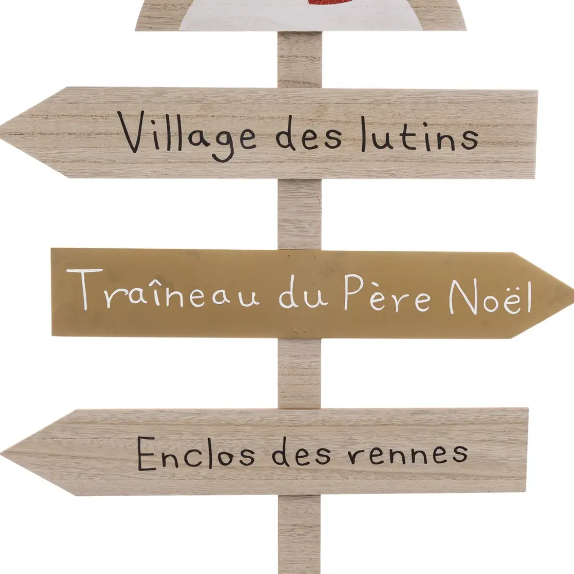 PANCARTE BOIS RENNE 120CM