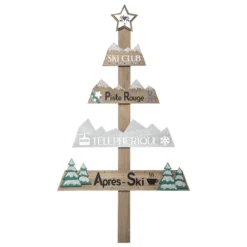 PANCARTE BOIS SAPIN
