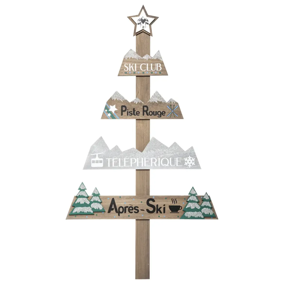 PANCARTE BOIS SAPIN