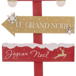 PANCARTE ROUGE CASSE NOISETTE 120CM