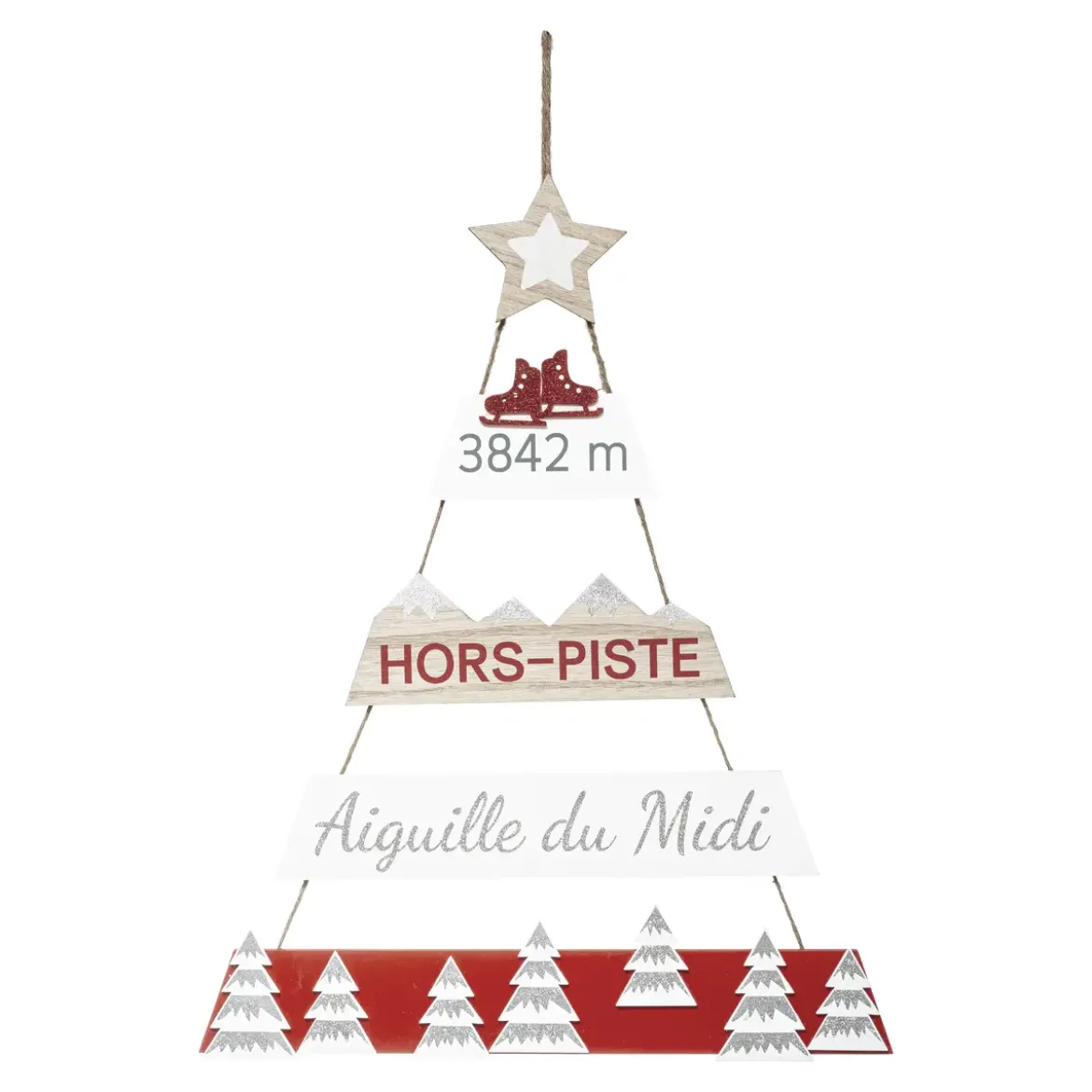 PANCARTE SAPIN HORS PISTE 70CM