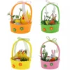 PANIER  DECORATIF LAPIN 27CM