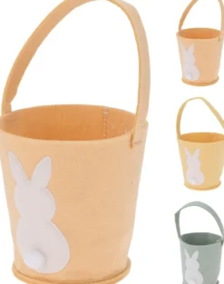 PANIER FEUTRINE LAPIN 27CM