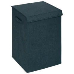 PANIER LINGE 74L PETROLE COLORS