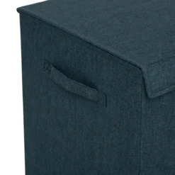 PANIER LINGE 74L PETROLE COLORS