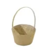 PANIER PETALES EFFET JUTE