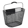 PANIER VELO METAL NOIR CLIP AUTOMATIQUE 10L
