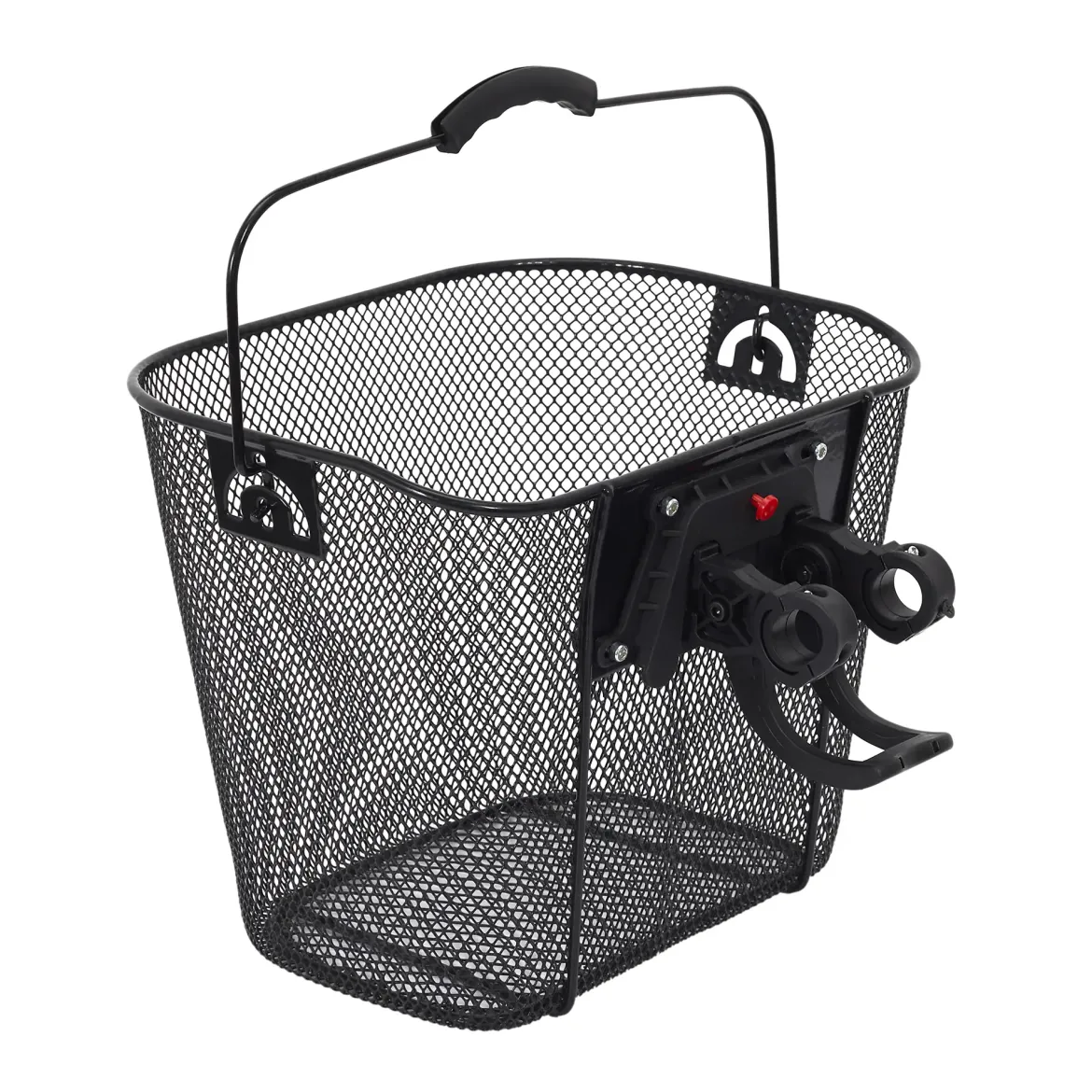 PANIER VELO METAL NOIR CLIP AUTOMATIQUE 10L