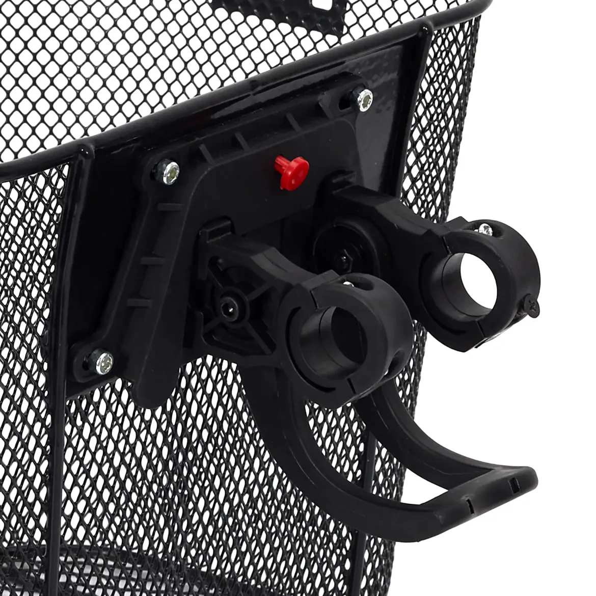 PANIER VELO METAL NOIR CLIP AUTOMATIQUE 10L