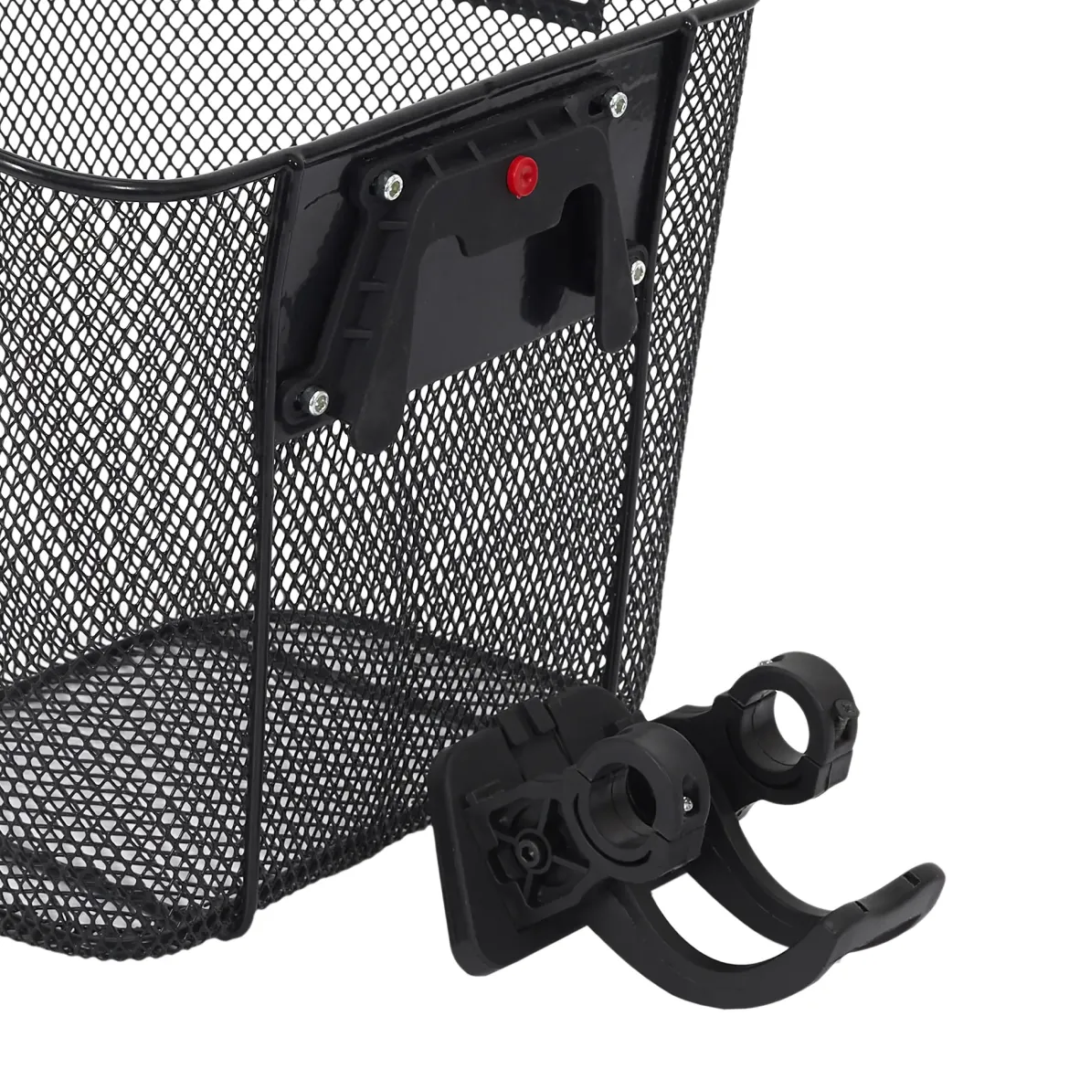 PANIER VELO METAL NOIR CLIP AUTOMATIQUE 10L