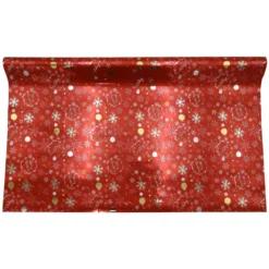 PAPIER CADEAU METAL IMPRIME PETITS MOTIFS 200X70CM