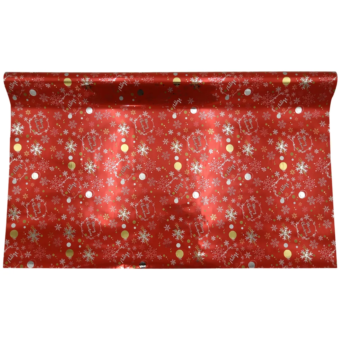 PAPIER CADEAU METAL IMPRIME PETITS MOTIFS 200X70CM