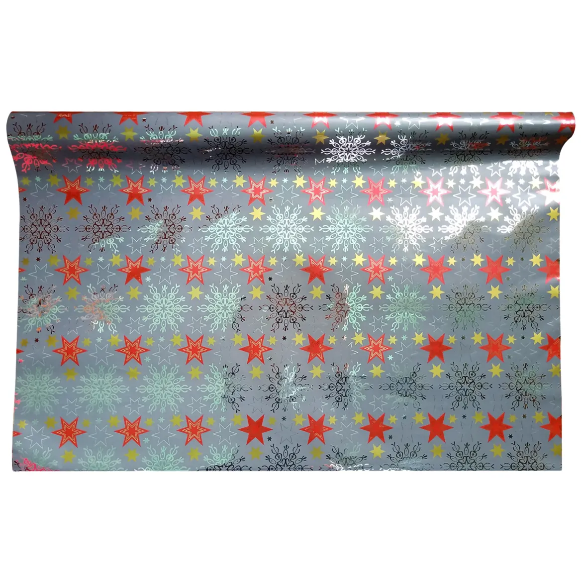 PAPIER CADEAU METAL IMPRIME PETITS MOTIFS 200X70CM