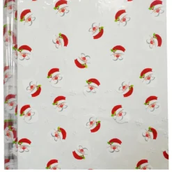 PAPIER CADEAU TRANSPARENT IMPRIME 200X70CM