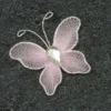 PAPILLON DECO PETIT MODELE X10 PIECES ROSE