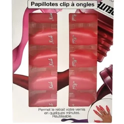 PAPILLOTES CLIPS A ONGLES