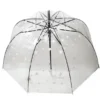 PARAPLUIE CANNE AUTOMATIC TRANSPARENT IMPRIME