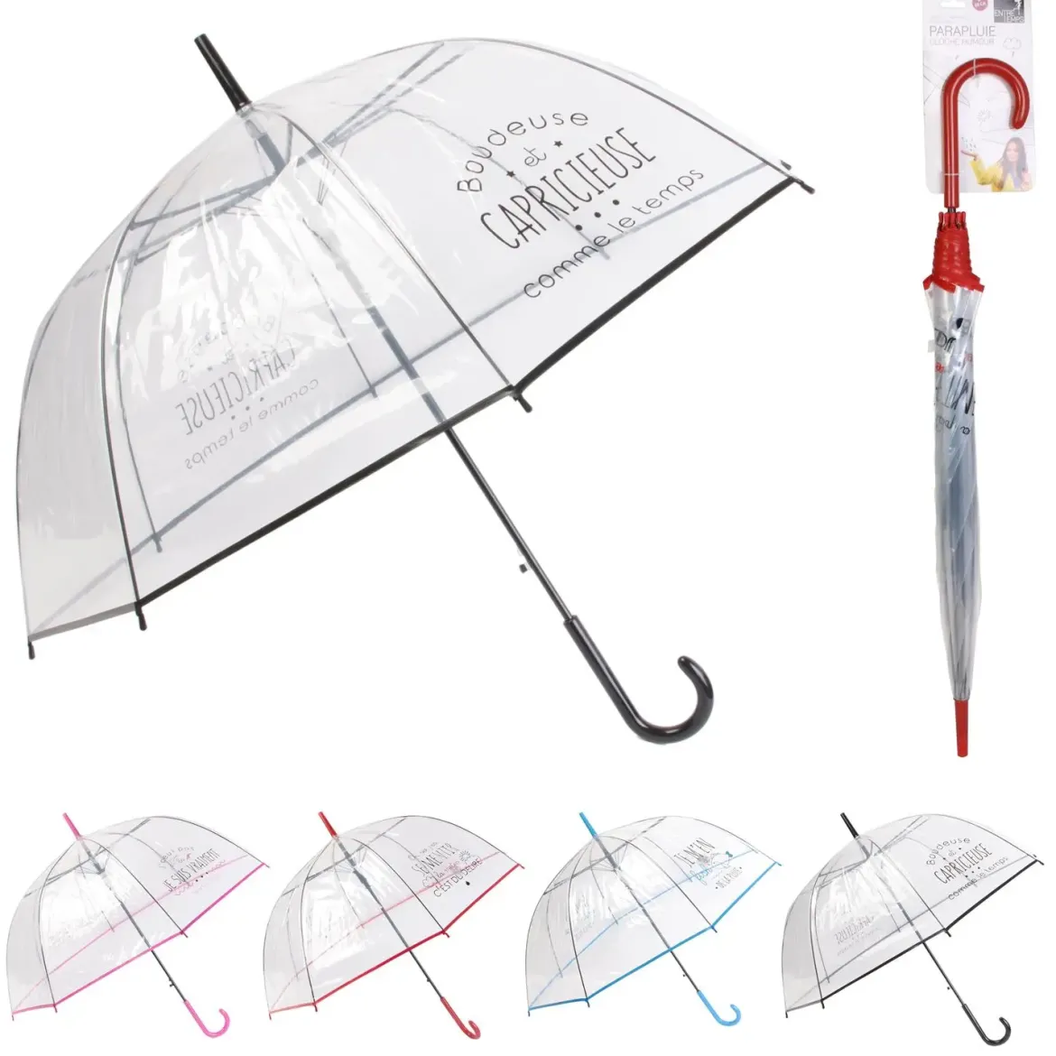 PARAPLUIE CLOCHE HUMOUR