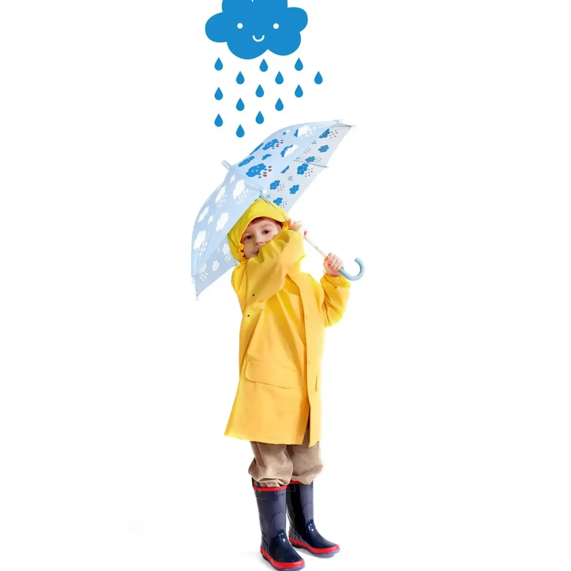 PARAPLUIE ENFANT CHANGEMENT COULEUR