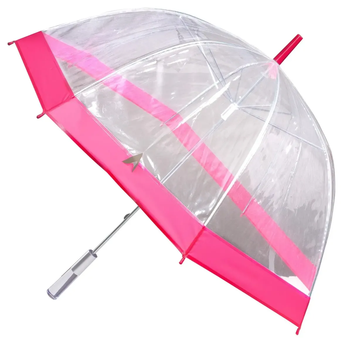 PARAPLUIE LONG DOME TRANSPARENT 80CM