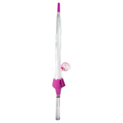 PARAPLUIE LONG DOME TRANSPARENT 80CM