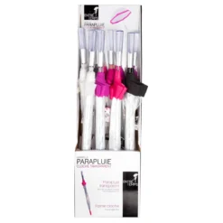 PARAPLUIE LONG DOME TRANSPARENT 80CM